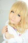 assam bathroom bathtub blonde_hair bra cosplay haruka k-on! kotobuki_tsumugi shirt_lift tshirt rating:Safe score:0 user:nil!