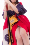 cleavage cosplay fate/grand_order fate/series giant_brush hairpin katsushika_hokusai kimono miu_(iii) panties rating:Safe score:0 user:nil!