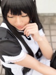 akiyama_mio apron cosplay dress hairband k-on! waitress waitress_uniform wakame rating:Safe score:0 user:nil!