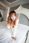 bed blouse bra lu_xiaoqian open_clothes panties xiuren_054 rating:Safe score:0 user:nil!