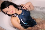 arikawa_chiri bathroom bathtub dgc_0930 one-piece_swimsuit swimsuit wet rating:Safe score:1 user:nil!
