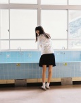 aizawa_rina blouse costume pleated_skirt school_uniform skirt socks wet wpb_113 rating:Safe score:1 user:nil!