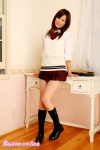 blouse kanzaki_misato kneesocks pleated_skirt school_uniform skirt sweater_vest rating:Safe score:0 user:nil!