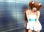 cosplay detached_sleeves dress idolmaster kipi takatsuki_yayoi twintails rating:Safe score:0 user:nil!