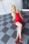 blonde_hair cosplay dress kanzaki_manami panty_(psg) panty_&_stocking_with_garterbelt rating:Safe score:1 user:pixymisa
