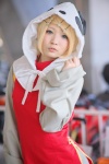 blonde_hair cosplay kagamine_rin panda_hat qipao senji trousers vocaloid rating:Safe score:0 user:nil!