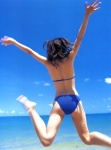 ass beach bikini komatsu_ayaka moon_doll ocean swimsuit rating:Safe score:2 user:nil!