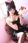 aira akiyama_mio cosplay dress hairband k-on! pantyhose rating:Safe score:7 user:DarkSSA