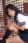hashimoto_yuzuki kneesocks pleated_skirt sailor_uniform school_uniform skirt rating:Safe score:1 user:nil!