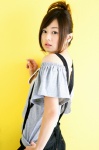 natsukawa_jun ponytail shorts sunglasses suspenders tshirt rating:Safe score:0 user:nil!
