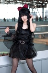akiyama_mio cosplay dress hairband hairbow hiokichi k-on! pantyhose rating:Safe score:5 user:nil!