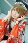 apron blonde_hair cosplay crossplay hairband kimono maid maid_uniform miniskirt nana nao_(otosuki) otoko_no_ko_wa_meido_fuku_ga_osuki!? pantyhose skirt thighhighs zettai_ryouiki rating:Safe score:1 user:nil!