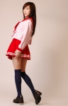 cosplay hina_gokko_ao_futomomo kurusugawa_serika pleated_skirt sailor_uniform school_uniform skirt thighhighs to_heart usa_hinako zettai_ryouiki rating:Safe score:0 user:nil!