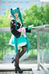 aqua_hair cosplay hatsune_miku kimono sumomo tagme_song thighhighs twintails vocaloid zettai_ryouiki rating:Safe score:2 user:nil!