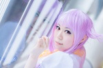 ahoge blouse cosplay kiriya_nozomi mayoi_neko_overrun! pink_hair siki tie rating:Safe score:1 user:pixymisa
