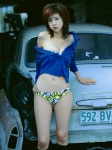 bikini escalate hoshino_aki open_clothes swimsuit rating:Safe score:1 user:nil!