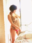bed bikini cleavage halter_top mitsuya_youko side-tie_bikini swimsuit wanibooks_08 rating:Safe score:0 user:nil!