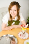apron blouse costume hairbow imouto_midori_-_final_candidate saya waitress waitress_uniform rating:Safe score:0 user:nil!
