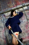 blood cosplay katana original pleated_skirt sailor_uniform school_uniform shimotu_kisato skirt sword rating:Safe score:3 user:xkaras