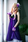 cleavage cosplay dress macross macross_frontier multi-colored_hair rika sheryl_nome rating:Safe score:0 user:nil!