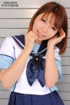 anegasaki_nene cosplay higurashi_rin love_plus pleated_skirt sailor_uniform scarf school_uniform skirt rating:Safe score:0 user:pixymisa