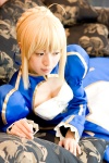 blonde_hair braids cosplay dress fate/series fate/stay_night inui_youko saber rating:Safe score:0 user:nil!