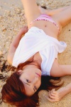 beach bikini_bottom kondo_kazumi swimsuit tank_top rating:Safe score:1 user:nil!