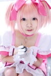 bows choker cosplay dress gloves hair_ribbons kaname_madoka nana_(iv) pink_hair puella_magi_madoka_magica twintails rating:Safe score:1 user:pixymisa