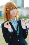 blazer blouse cosplay hair_clips hirasawa_yui k-on! rinami school_uniform rating:Safe score:0 user:nil!