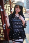 angela_lee blouse cleavage dress hat see-through xiuren_038 rating:Safe score:1 user:nil!
