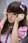 bow cosplay croptop hairbow idolmaster idolmaster_cinderella_girls maitako shimamura_uzuki wristband rating:Safe score:1 user:pixymisa
