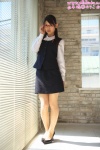 blouse glasses kijima_noriko miniskirt pantyhose sheer_legwear skirt vest rating:Safe score:3 user:nil!