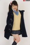 blouse coat costume haruno_sakura kneesocks pleated_skirt school_uniform side_ponytail skirt sweater_vest rating:Safe score:0 user:nil!