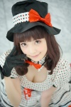 cleavage corset cosplay dress gloves kaieda_kae original top_hat rating:Safe score:3 user:nil!