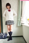 blouse cardigan kneesocks pleated_skirt ryouka school_uniform skirt rating:Safe score:1 user:nil!