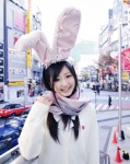 animal_ears blouse bunny_ears cardigan mimi_girls niwa_mikiho scarf school_uniform rating:Safe score:1 user:nil!