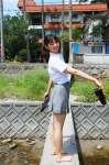 blouse koike_rina pleated_skirt school_uniform skirt twintails wet wpb_ex_05 rating:Safe score:1 user:nil!