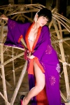 bikini cleavage kawamura_yukie kimono open_clothes side-tie_bikini stray_woman swimsuit rating:Safe score:0 user:nil!