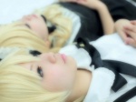 aka_(morimori) blonde_hair blouse cosplay crossplay dress hairband original piss rating:Safe score:0 user:nil!
