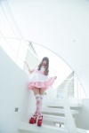akiland apron cosplay dress dress_lift itsuki_akira maid maid_uniform original thighhighs white_legwear zettai_ryouiki rating:Safe score:0 user:nil!