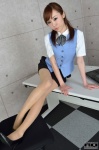 blouse miniskirt moe_(ii) pantyhose rq-star_778 sheer_legwear skirt vest rating:Safe score:0 user:nil!