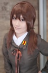 blazer blouse cosplay gertrud_barkhorn military_uniform popuri strike_witches twintails rating:Safe score:0 user:nil!
