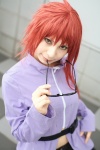 ari belt cosplay glasses karin_(naruto) midriff naruto red_hair rating:Safe score:1 user:nil!