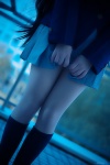 akiyama_mio blazer blouse cosplay gingamu kneesocks k-on! pleated_skirt school_uniform skirt rating:Safe score:3 user:nil!