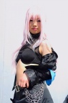 chains cosplay croptop garter_straps jacket megurine_luka miniskirt narutani_yaiba pink_hair skirt vocaloid rating:Safe score:1 user:pixymisa