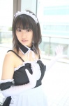 apron collar cosplay dress elbow_gloves gloves hairband himezaki_reika kore_ga_watashi_no_goshujin-sama kurauchi_anna maid maid_uniform rating:Safe score:0 user:nil!