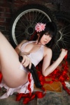 cleavage cosplay dress gun original shino_(ii) shino_neko_nanokakansensou rating:Safe score:0 user:nil!