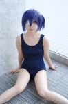 blue_hair chuunibyou_demo_koi_ga_shitai! cosplay eyepatch school_swimsuit swimsuit takanashi_rikka ugiko rating:Safe score:1 user:nil!