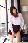 blouse bookbag dgc_0959 kneesocks pleated_skirt school_uniform shinohara_ai skirt skirt_lift rating:Safe score:0 user:nil!