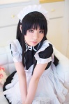 akiyama_mio apron cosplay dress hairband k-on! maid maid_uniform meirin_touka rating:Safe score:0 user:nil!